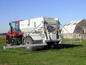 custom lime fertilizer spreader
