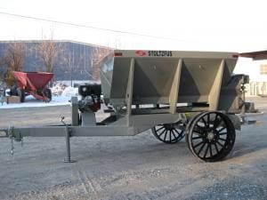 custom lime fertilizer spreader