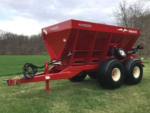 ground drive lime fertilizer spreader